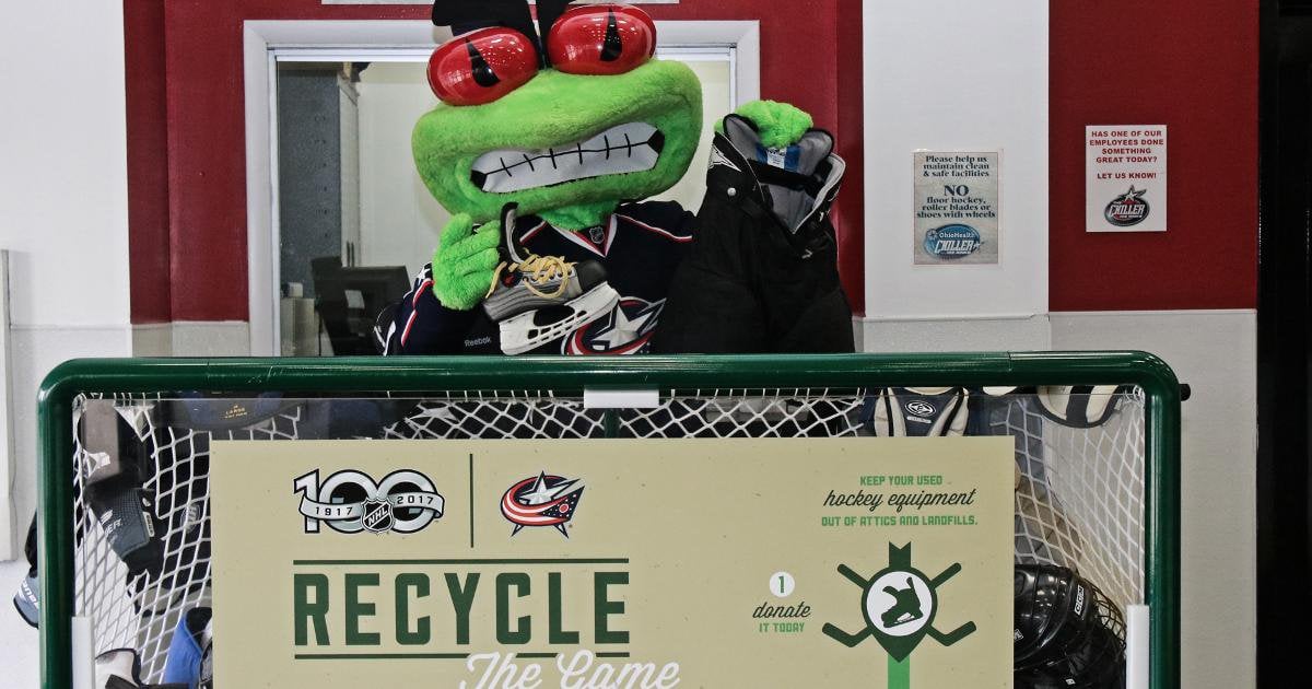 Blue Jackets-sponsored equipment sale