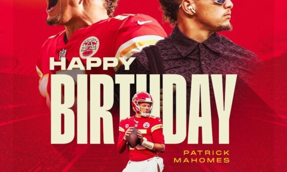 Today Patrick Mahomes turns 28. What are we getting him?
