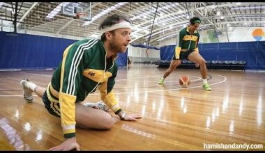Australian comedic duo Hamish and Andy once took on Basketball Champion Patty Mills