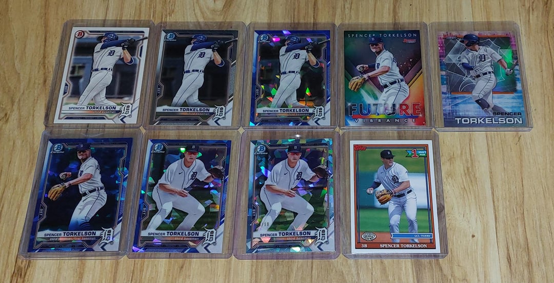 On the heels of the Riley Green card post (and a couple Bombs) here is a bunch of Tork.