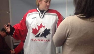 Exactly six years ago today, I learned how to skate. It was the Bantam boys AAA tryouts and I was in full goalie gear. This past Friday, I played my first game for Sault College. It was only possible because I love the game so much.