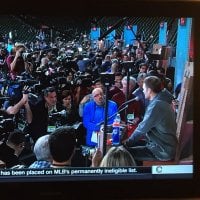 [Brian Costello] Becton not practicing today due to illness