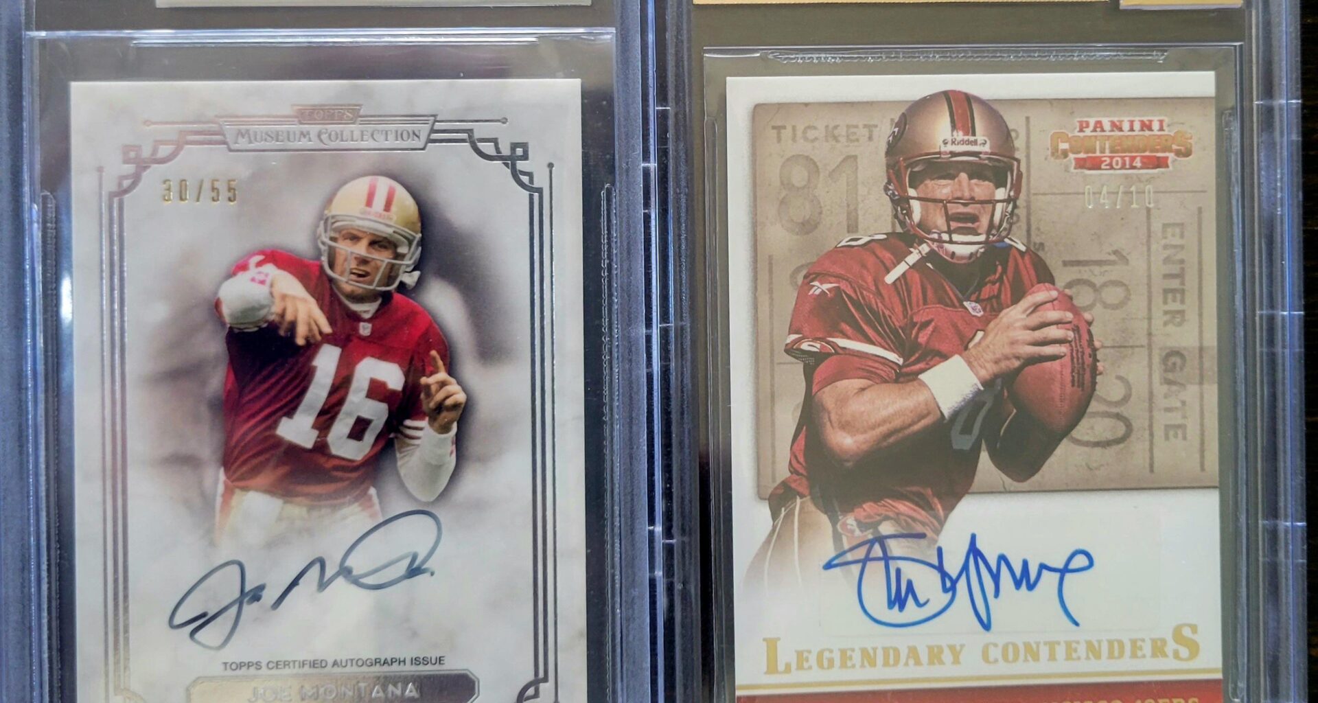 1 day till the season starts!!!! I couldn't pick just one. GO 9ERS!!!