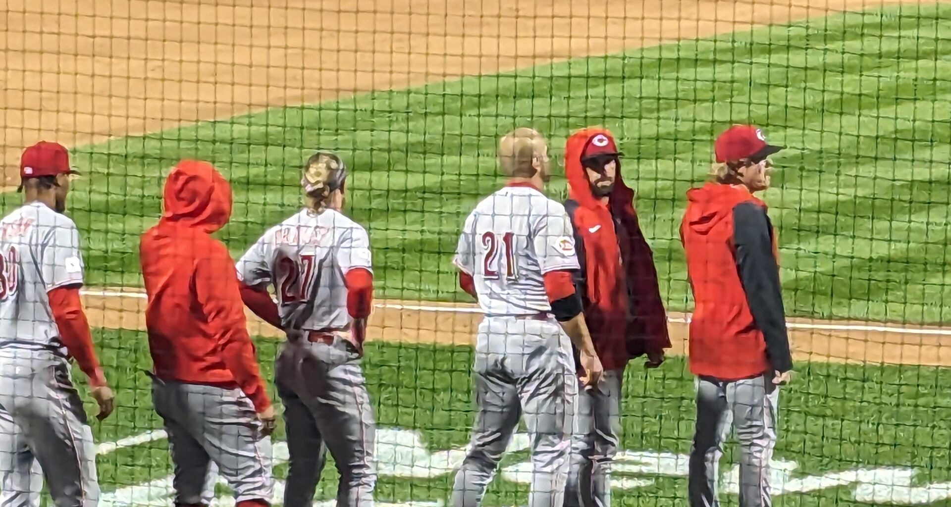 Votto repping #21 for Clemente Day