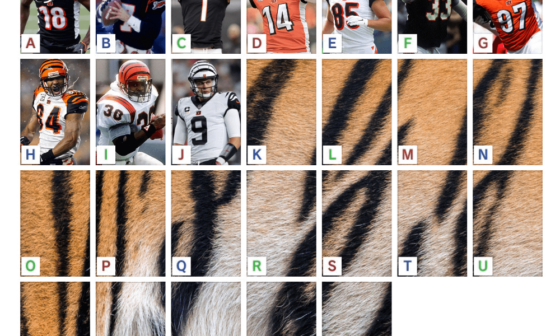 Day 11: Choose your most memorable Bengals player by first letter of first or last name: "K"