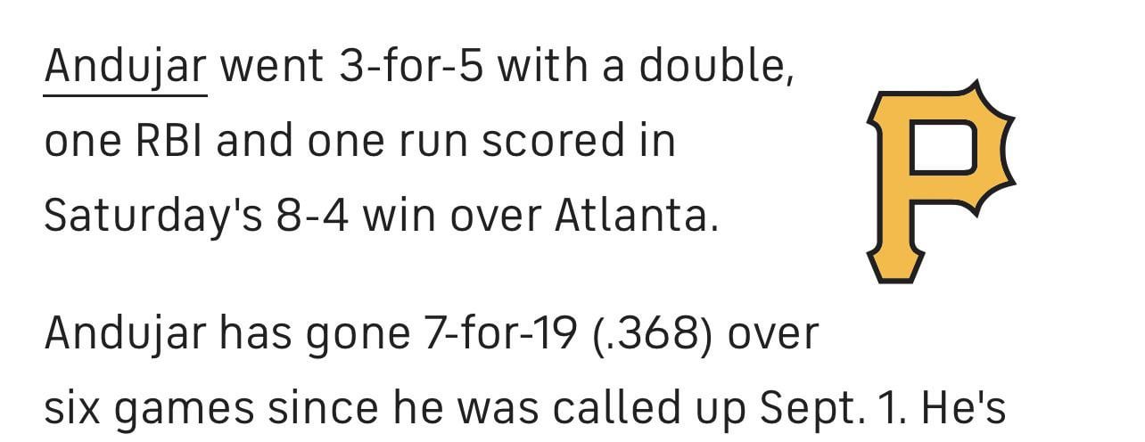 I swear if we lose andujar this off season and he’s a repeat of Jose Bautista I’m losing my shit