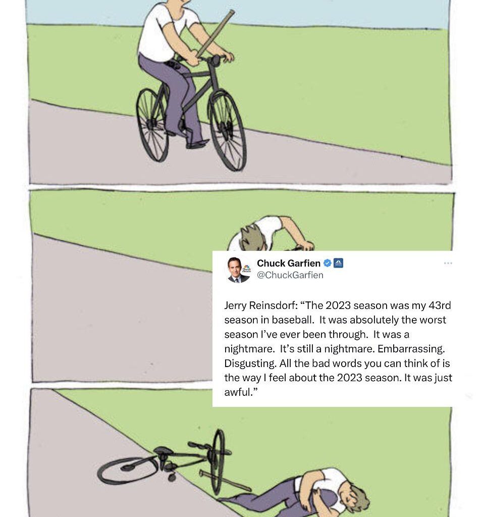 He did it to himself