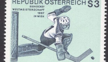 Some fun hockey postage stamps from around the world