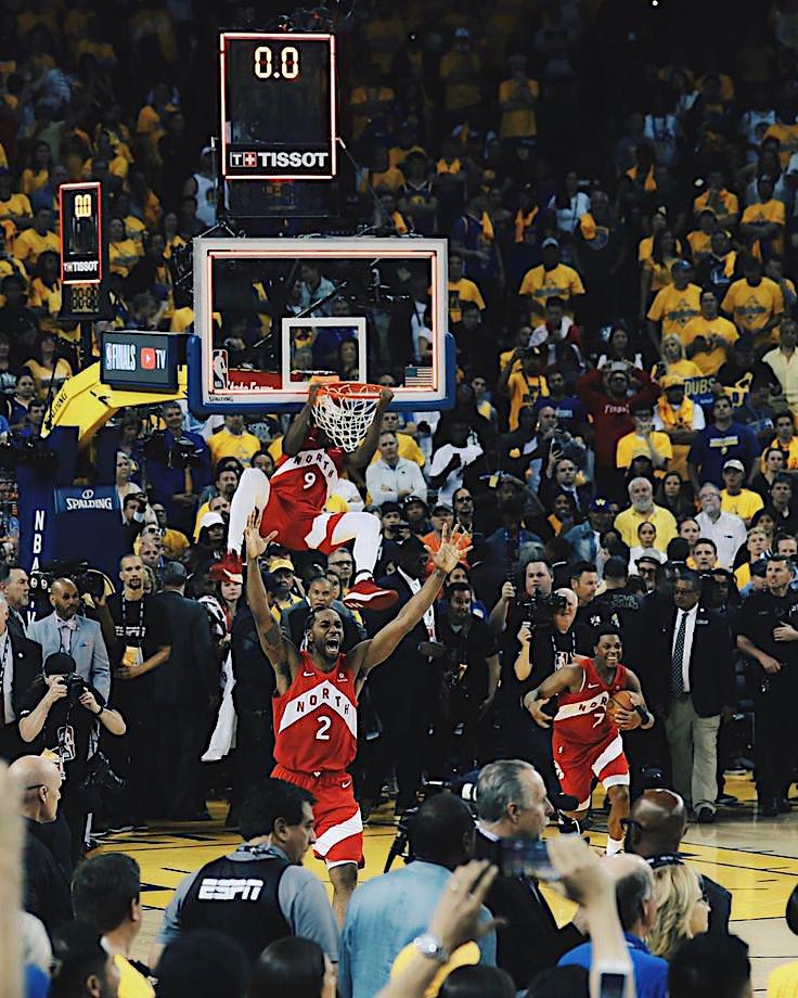 Clock Strikes Zero : The exact moment Raptors became World Champs