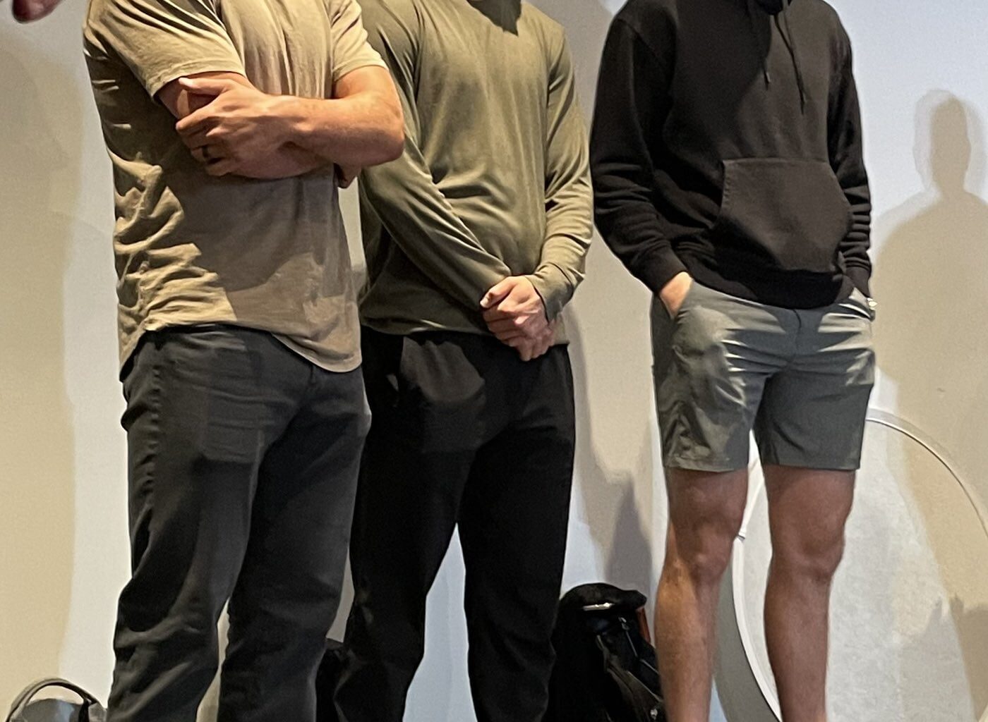 [Murphy] Leadership group on hand for Quinn Hughes captaincy press conference.