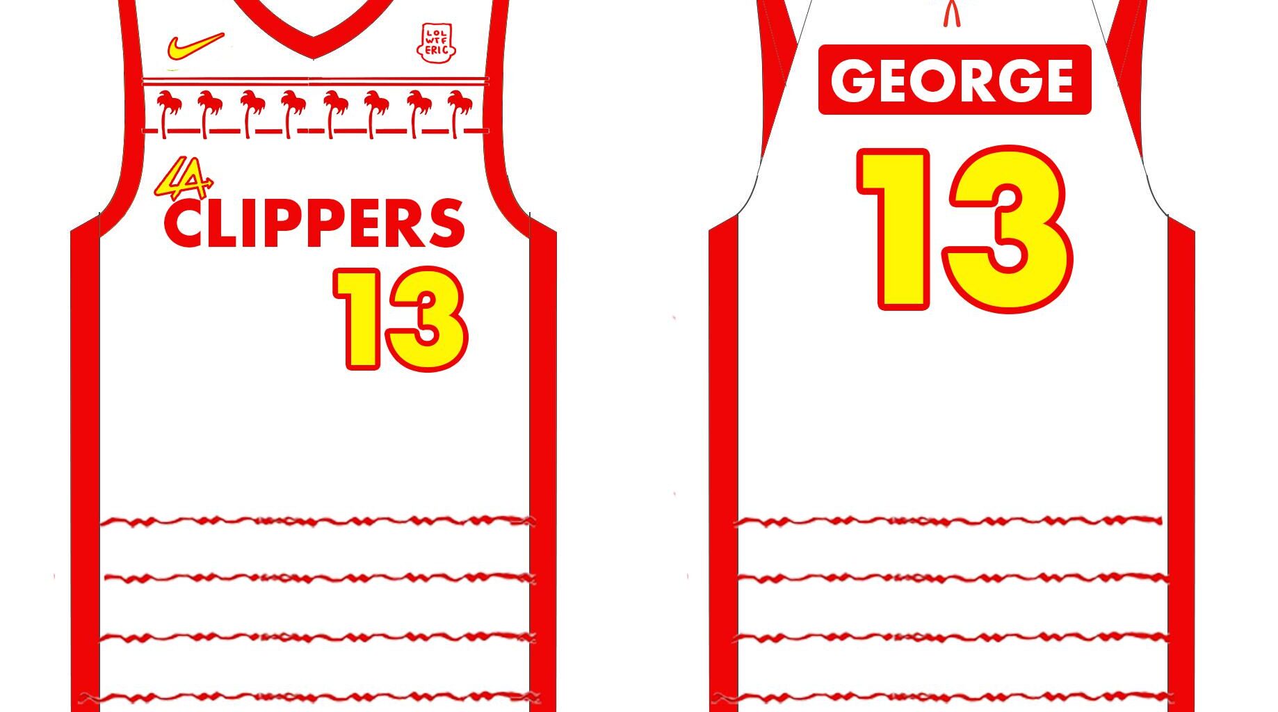 Clippers City Edition Mock-Up: Animal Style [OC]