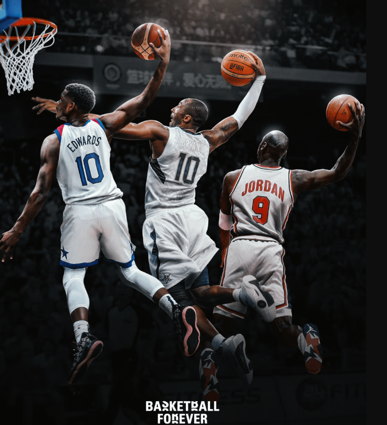 Sick photo of MJ, Kobe and Ant on Team USA