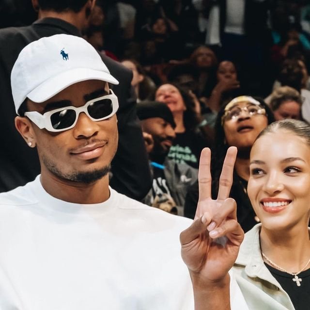 Nic Claxton was at The Liberty's Game tonight