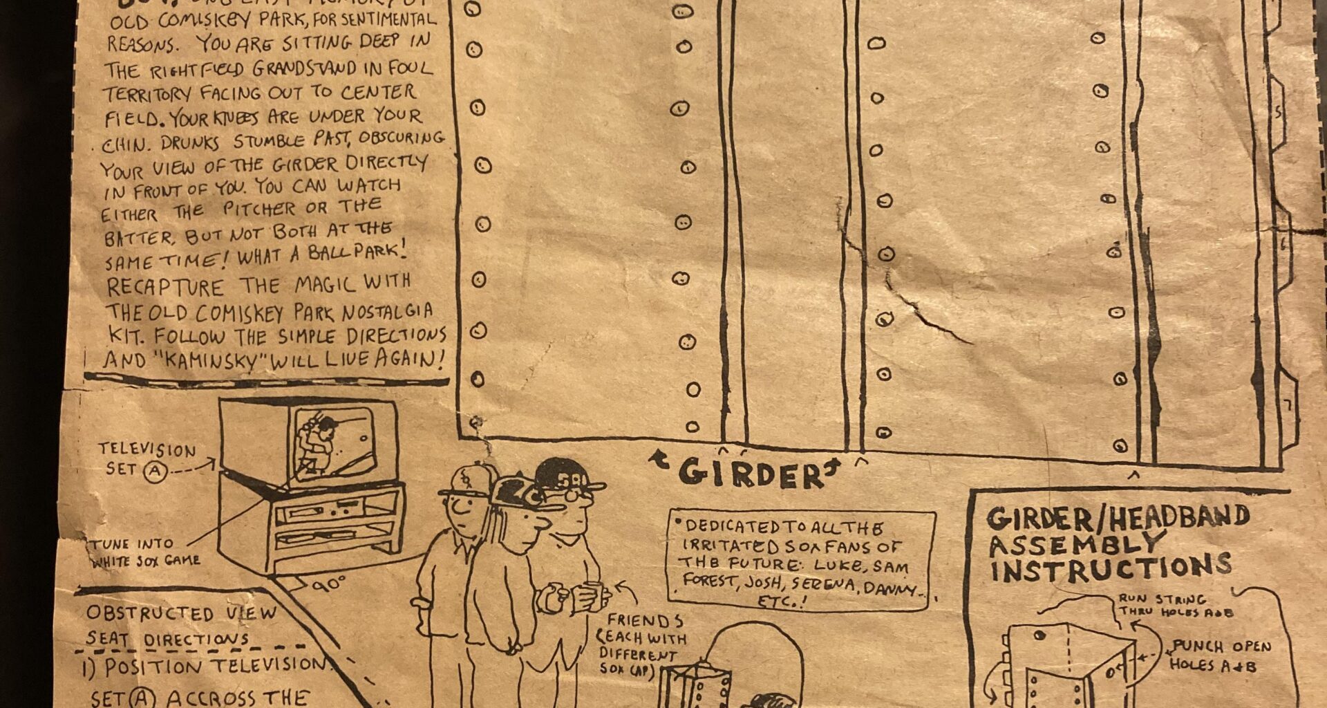 An old clipping from the Chicago Reader, 1990