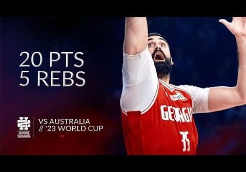 Goga Bitadze drops 20 in the FIBA World Cup