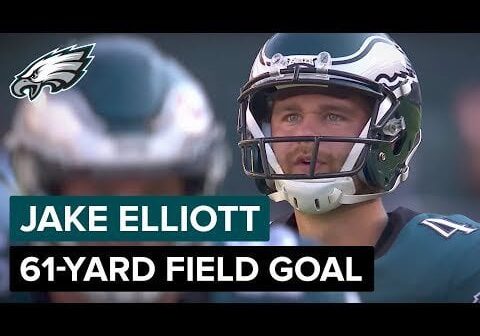 6 Years Ago Today, Jake Elliott Nailed a 61 Yard Game Winning Field Goal Against the Giants