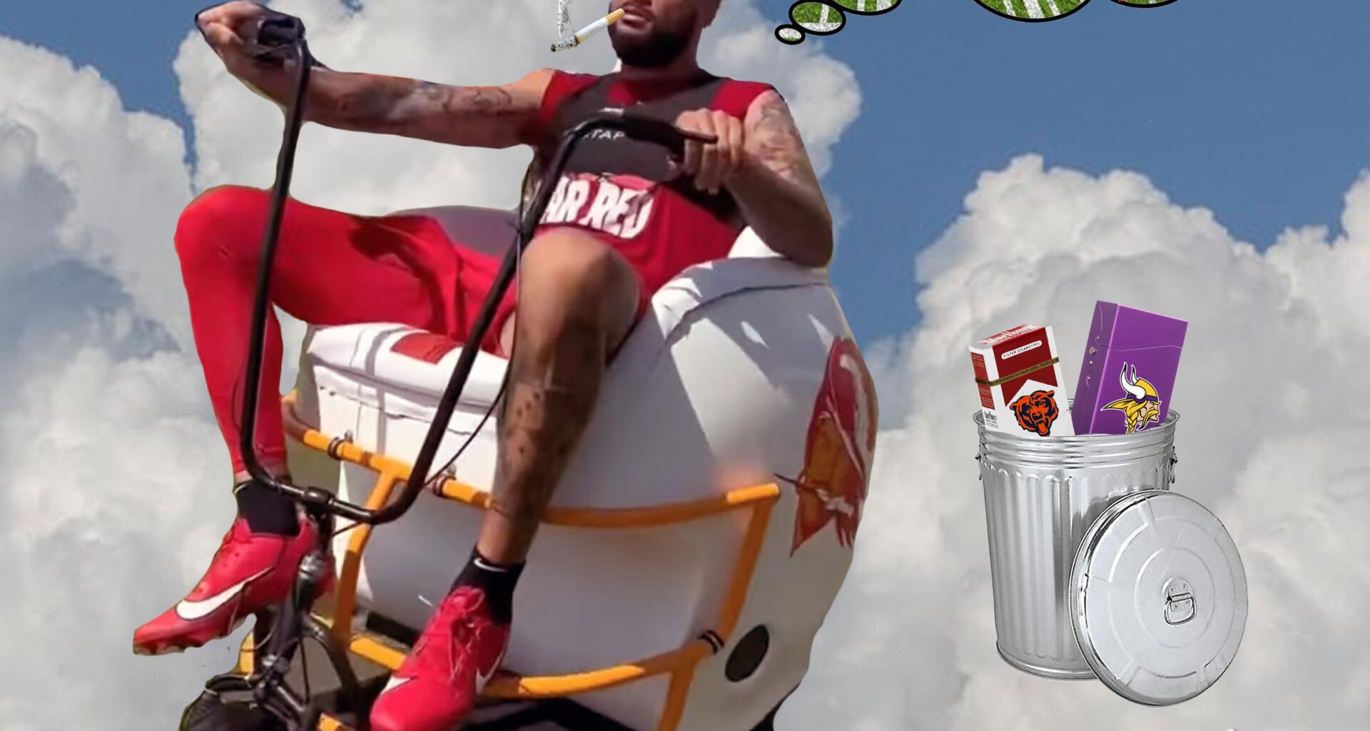 how i'm walking into work this week / continuing all weekend since we don't play until monday