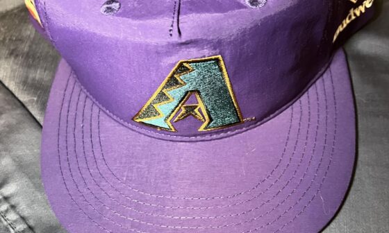 Got our free DBACKS hats for buying beer!