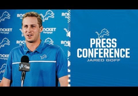 Interesting point: Jared Goff included Vaitai as part of the starting OL in his press conference. At 8:25 he refers to returning for another season with “the front 5”, meaning Glasgow would not be included.