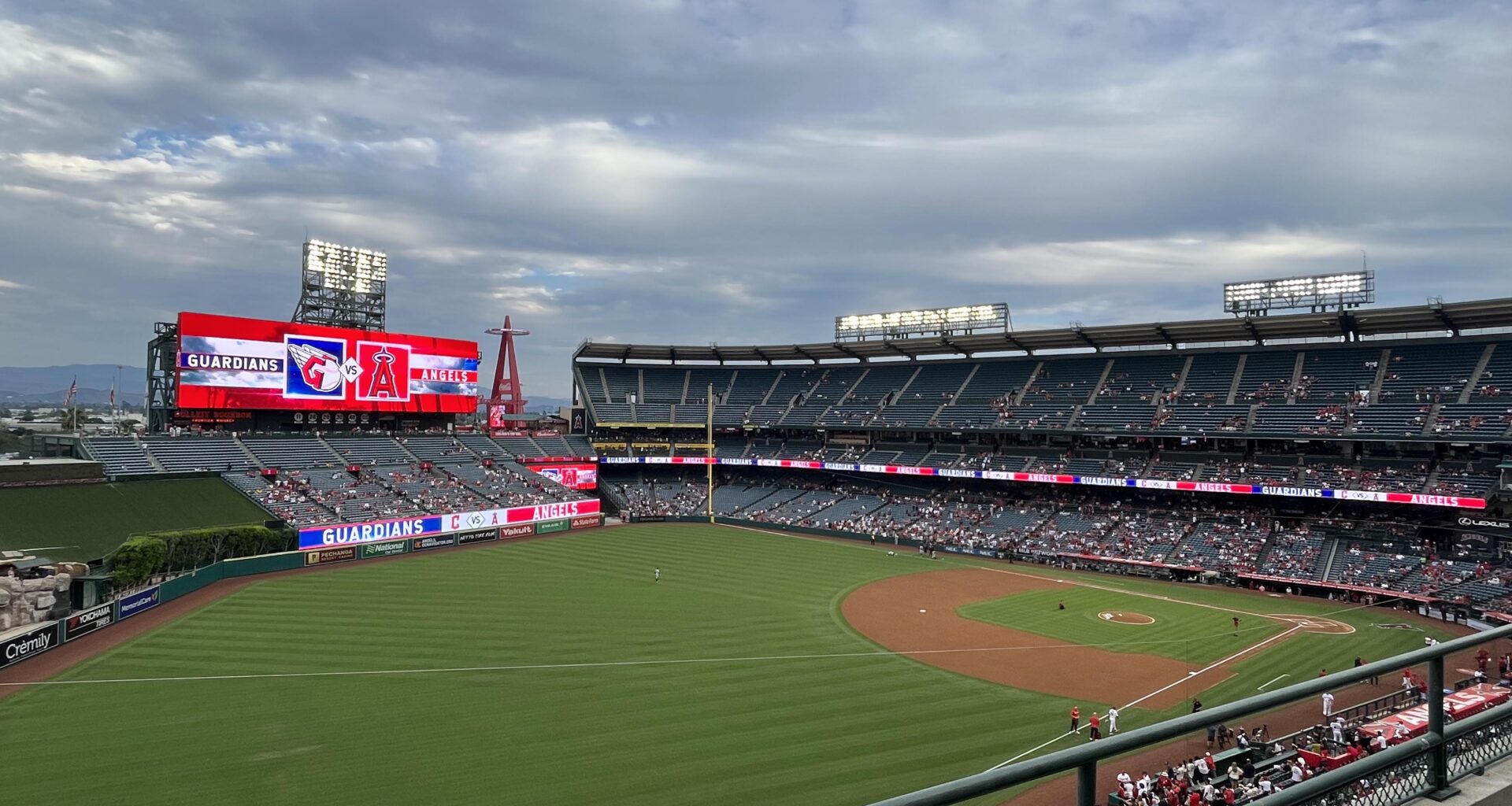 Settling in for an evening of inconsequential baseball…