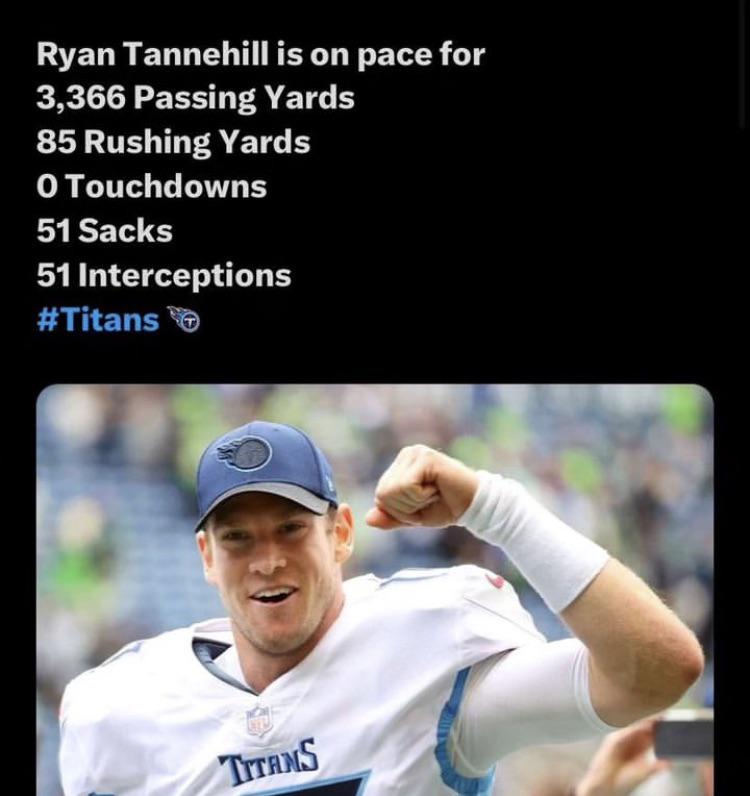 Average Titans QB play