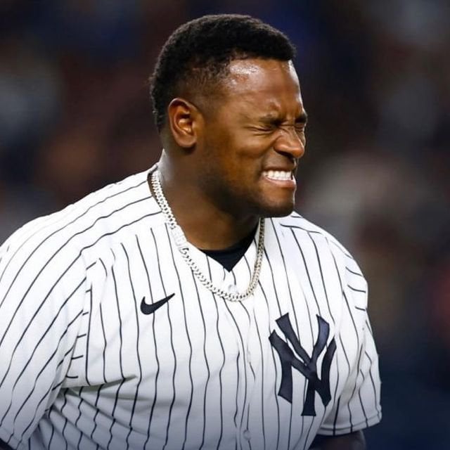 Bronx Bombers News on Instagram: "NEWS: Luis Severino has a high-grade strain in his left oblique and is done for the year, per Aaron Boone."
