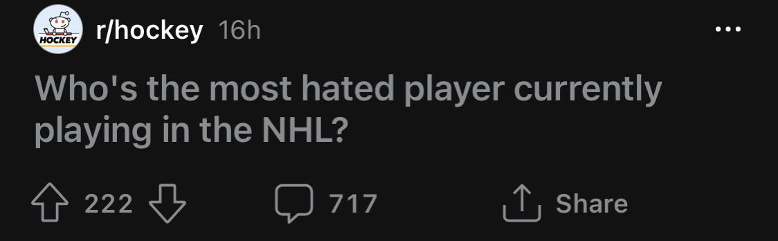 You already know who the top comment is lol