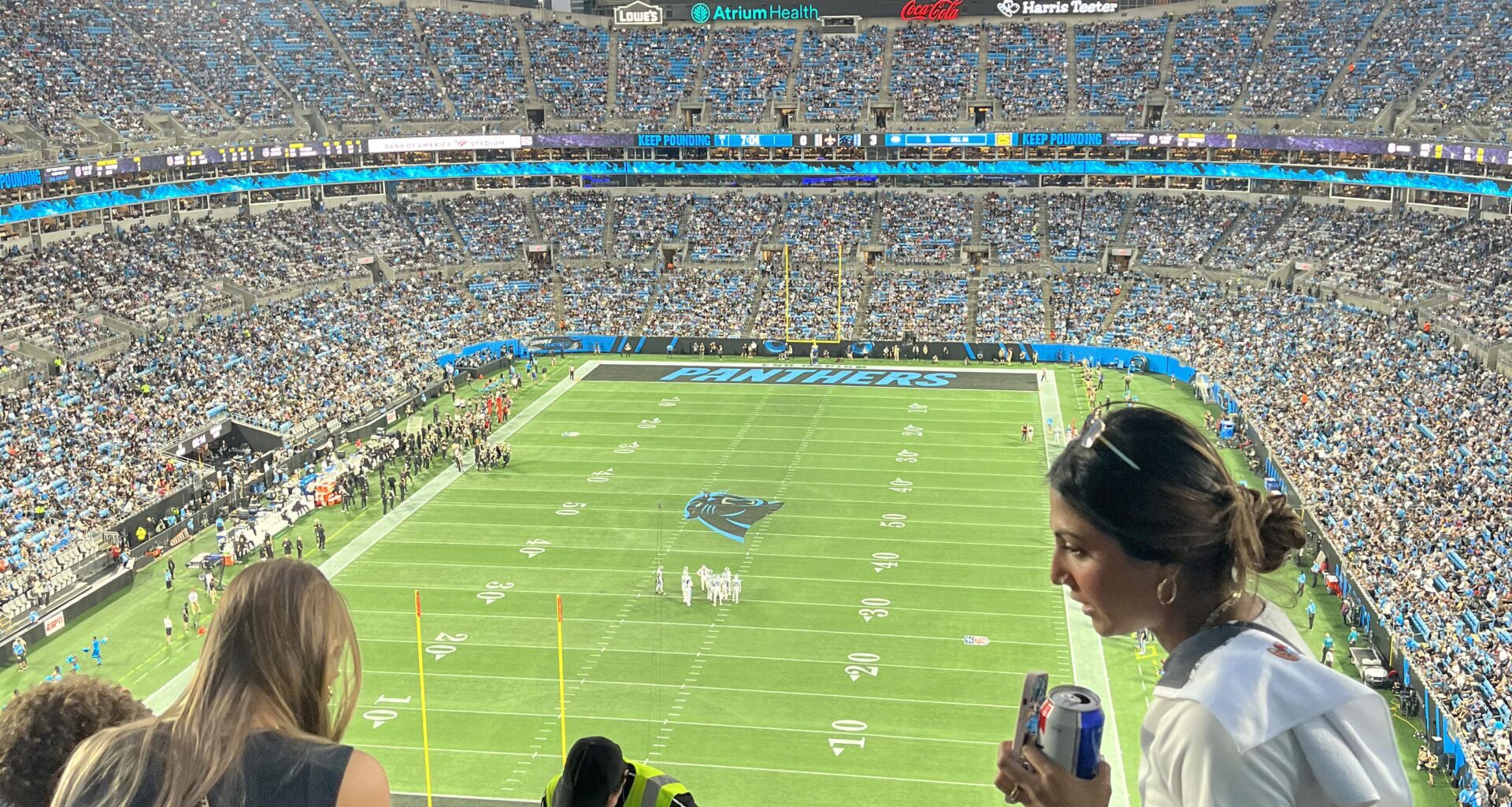 Worked 11 hours and arrived halfway through the 1st but we out here. WHO DAT