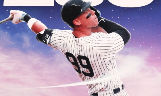 Aaron Judge reached 250 career home runs faster than anyone in history.