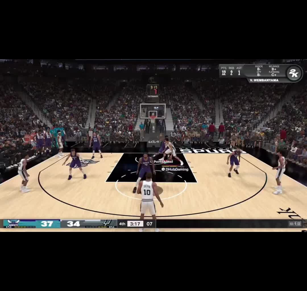 This clip of Wemby is insane (2k)