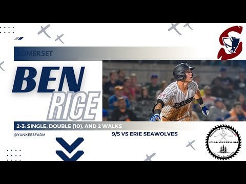Ben Rice Vs. Erie SeaWolves 9/5/23