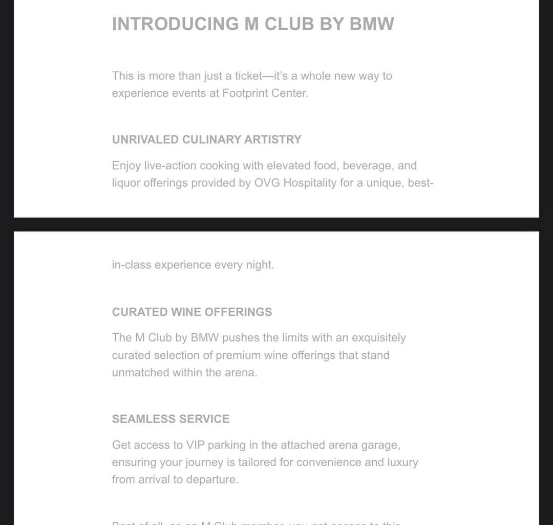 New Suns “M Club”