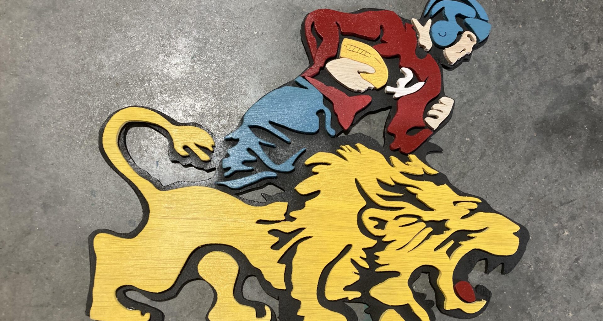 What to do when Lions aren’t playing? Watch Redzone and do woodworking!