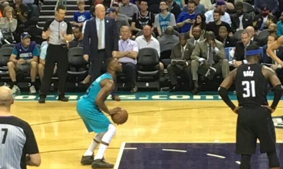 (Slightly) less painful times: Here’s Kemba capping off an 82-game season and an amazing 8-year career with the Charlotte Hornets