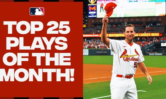 Top 25 Plays of September! (Feat. Ronald Acuña Jr., Adam Wainwright and MORE!)