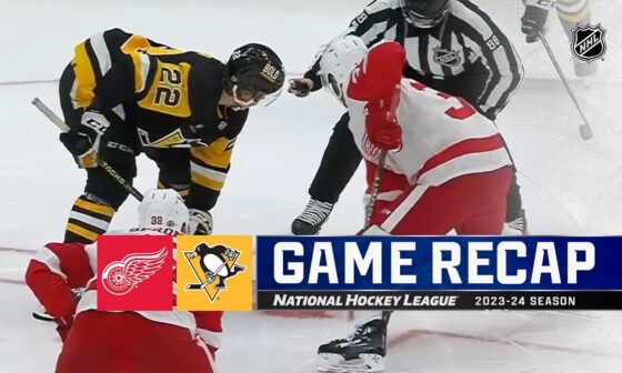 Red Wings @ Penguins 10/4 | NHL Highlights 2023