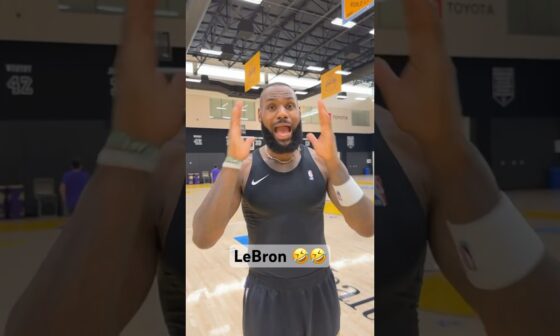 LeBron’s HILARIOUS reaction to being the oldest player in the NBA! 🤣👑 | #Shorts
