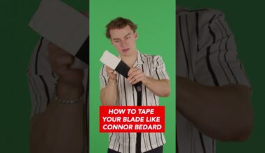 Connor Bedard Stick Taping Tutorial 🏒