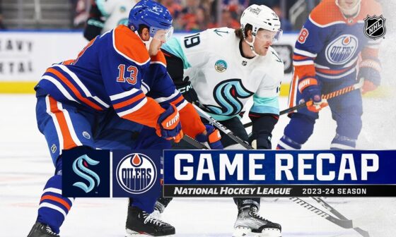 Kraken @ Oilers 10/6 | NHL Highlights 2023