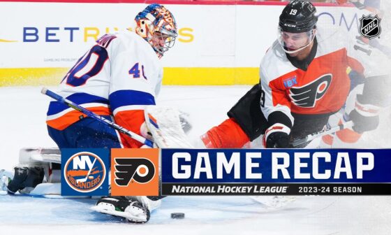 Islanders @ Flyers 10/5 | NHL Highlights 2023