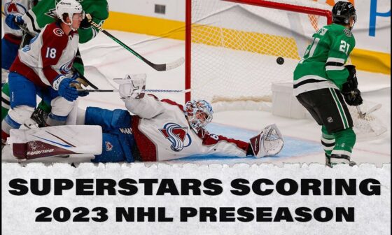 Superstars Scoring | 2023 NHL Preseason