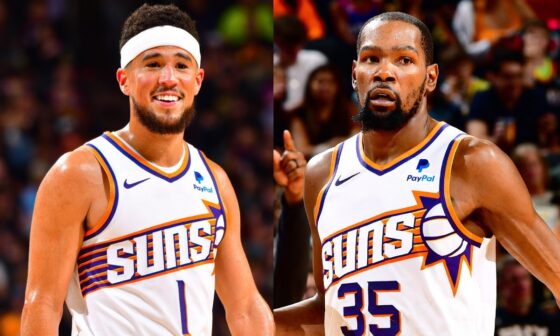 Kevin Durant (19 PTS) & Devin Booker (19 PTS) GO OFF In The 1st Half! ☀ | October 16, 2023