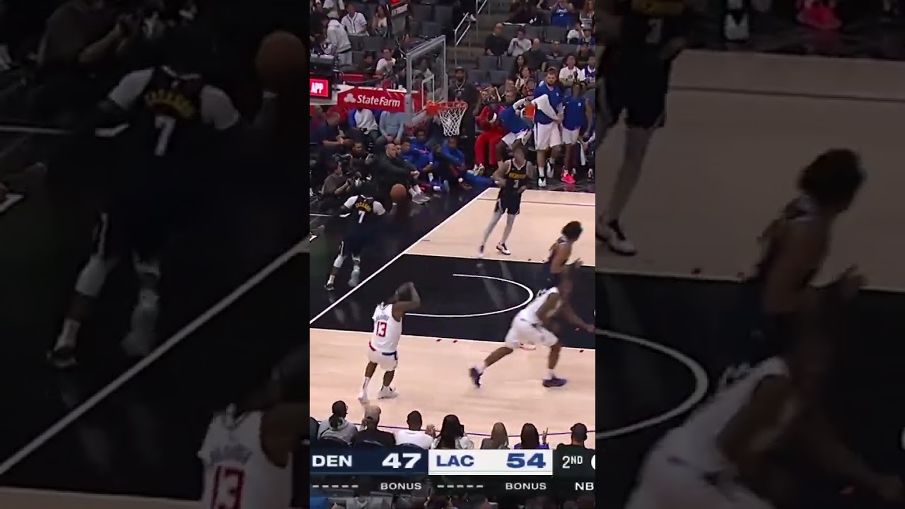 Paul George With The CREATIVE Move & Finish! 🔥👀|#Shorts