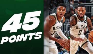 Giannis Antetokounmpo (26 PTS) & Damian Lillard (19 PTS) Combine For 45 Points! | October 20, 2023