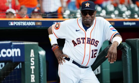 Dusty Baker tells multiple people that 2023 is his final season as Astros manager - The Athletic