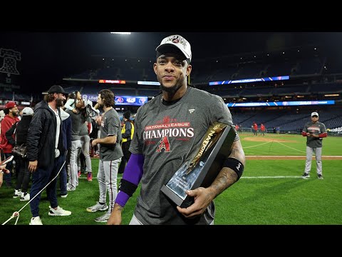 Ketel Marte wins NLCS MVP!! (D-backs star WENT OFF!)