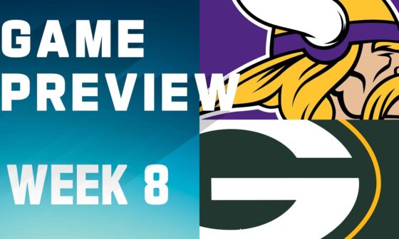 Minnesota Vikings vs. Green Bay Packers | 2023 Week 8 Game Preview