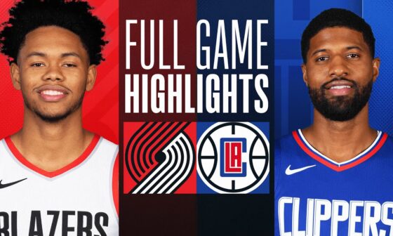 TRAIL BLAZERS at CLIPPERS | FULL GAME HIGHLIGHTS | October 25, 2023