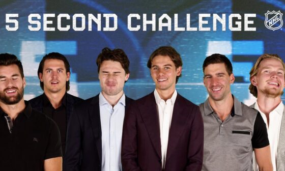 NHL Players Take on the Five Second Challenge!