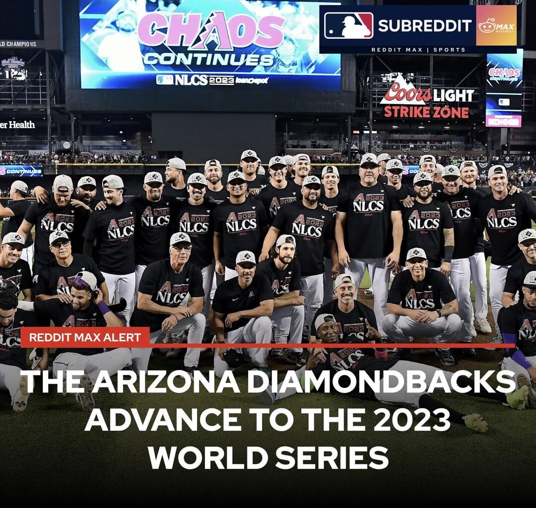 [Postgame Thread] The Arizona Diamondbacks are moving on to the 2023 World Series!